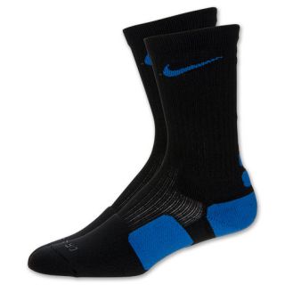 Nike Elite Basketball Crew Socks Black/Game Royal