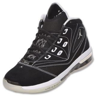 Jordan Mens 16.5 Basketball Shoe Black/White