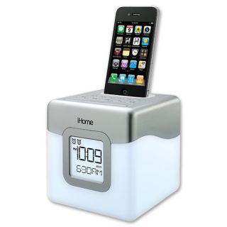 iHome LED Color Changing Dual Alarm Clock Speaker System