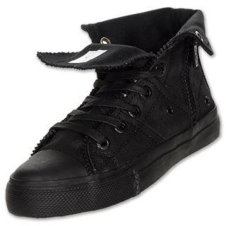 Boys Gradeschool Levis Zip Ex Hi Black Mono