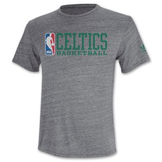 adidas NBA Boston Celtics Practice Shot Tri Mens Tee