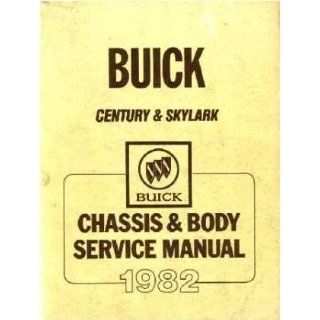 1982 BUICK SKYLARK CENTURY Service Shop Repair Manual Book