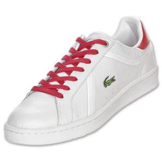 Lacoste Bryont Mens Casual Shoes White/Red