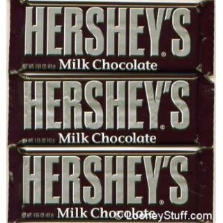 HERSHEY MILK CHOCOLATE Bar   24 1.55oz (43g) Bars