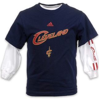 adidas Cleveland Cavaliers 3 in 1 Combo Youth NBA Tee