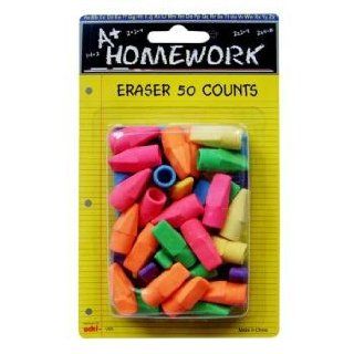  Erasers(Pencil)   assorted colors   50 count Case Pack 48 Electronics