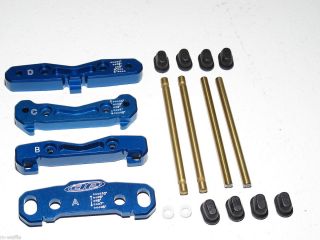 Factory Team Associated RC8 2E Buggy Hinge Pins and Mounts