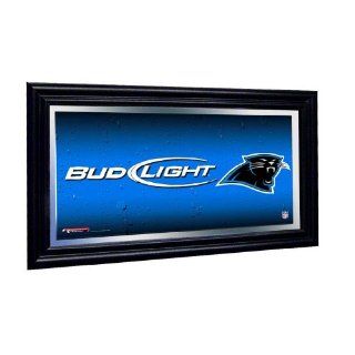 Carolina Panthers Bud Light Beer Pub Mirror NFL