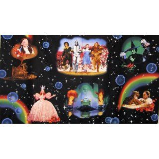 THE WIZARD OF OZ Movie Magic Over Rainbow Cotton Fabric BY