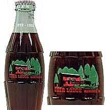 Deer Lodge Collector Coca Cola Bottle Hiawassee GA