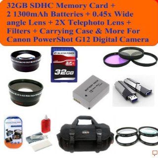 Deluxe Package Includes  32gb Sdhc Memory Card + 2 1300mah