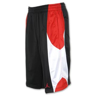 Mens Jordan Durasheen Shorts Black/Red/White