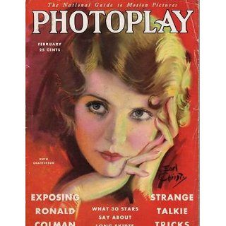 1930 Photoplay February Jean Arthur; Clara Bow; Ronald