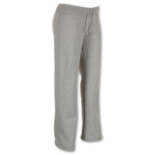 Nike Classic Open Hem Womens Fleece Pants Grey