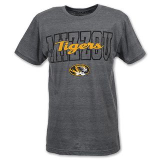 NCAA Missouri Tigers Block Mens Tee Shirt Dark