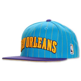 Reebok NBA New Orleans Hornets Flat Bill Snapback Hat