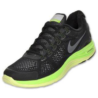 Nike LunarGlide+ 4 Shield Mens Running Shoes Black