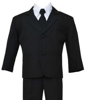 Toddlers Infants & Boys Black Tuxedo Special occasion Suit