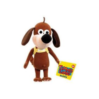 Hit Entertainment   Timmy Time Plush   RUFFY the Brown Dog ( 8 inch )
