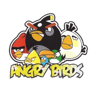 Angry Birds Gang Heat Iron On Transfer for T Shirt