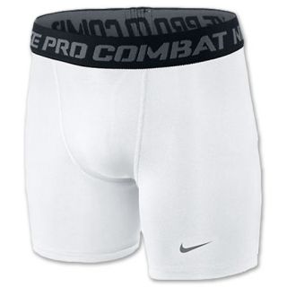 Nike Pro Combat Core Kids Compression Shorts White