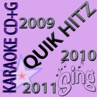 New QUIK HITZ karaoke 4 cd+g hottest COUNTRY SONGS /LADY ANTEBELLUM