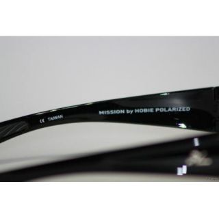 Sale Out New Hobie Mission Sunglass Shiny Black with Grey Polarized