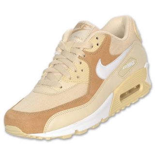 Womens Nike Air Max 90 Running Shoes Beach/White