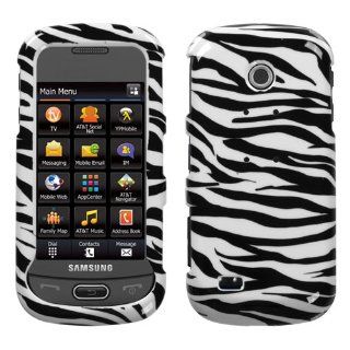 Samsung Eternity II A597 Zebra Skin Hard Case Snap on