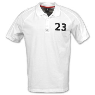 Jordan AJ12 Rays Mens Polo Shirt White