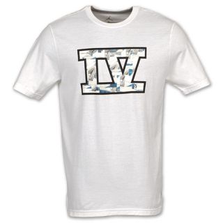 Jordan Legacy AJIV Mens Tee Shirt White