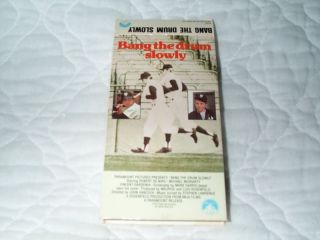 Bang The Drum Slowly VHS Robert de Niro Hodgkin Disease