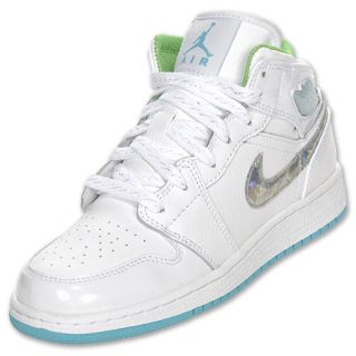 Air Jordan Retro 1 Kids Basketball Shoes White