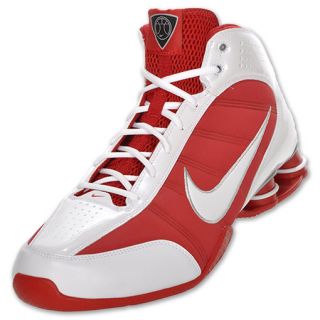 Nike Shox Vision Mens Team Basketball Shoe White