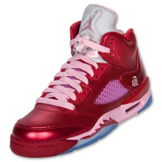 Girls Gradeschool Jordan Retro V Basketball Shoes