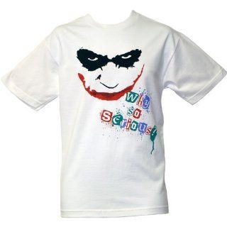 Batman The Dark Knight Joker Why So Serious Mens T Shirt