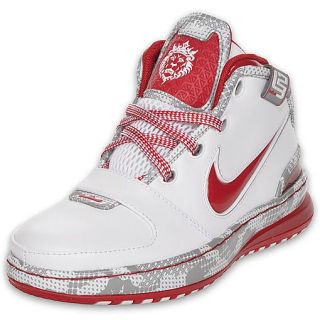 Nike Kids Zoom LeBron VI Basketball Shoe White
