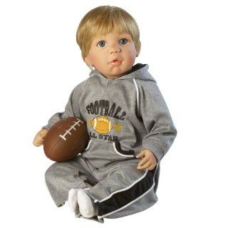 Future Football Star, 19 Baby Boy Doll in Soft Vinyl