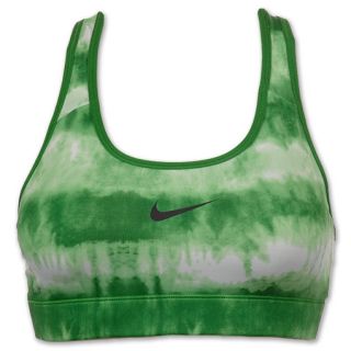 Nike Printed Womens Pro Bra Victory Green