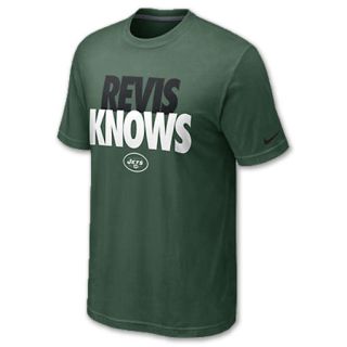 Nike NFL New York Jets Revis Knows Mens Tee Shirt