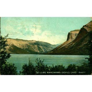 1909 Lake Minnewanka Devils Lake Banff Alberta Canada