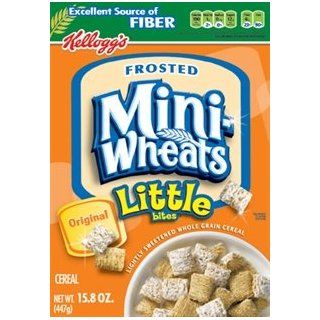 Kelloggs Mini Wheats Little Bites Frosted Cereal, 15.8 oz (Pack of 4