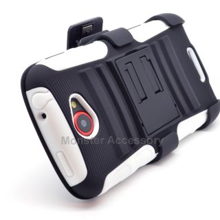  Kickstand Hybrid Case + Holste for HTC ONE S Ville T Mobile Accessory
