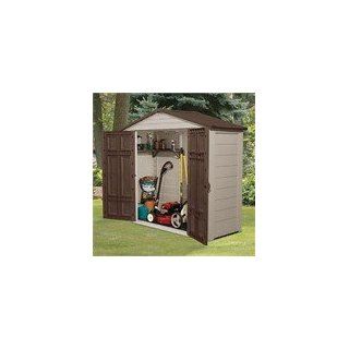 Outdoor Mini Storage Shed by Suncast   7.5 ft x 3 ft   