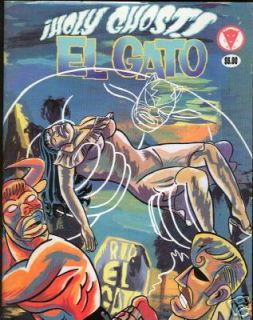 Holy Ghost El Gato Magazine 1 Ricardo Padilla 1999 Mexican Wrestler