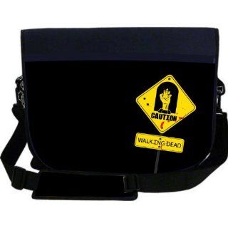 Yellow Caution Sign Design NEOPRENE Laptop Sleeve Bag