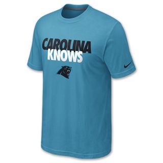 Nike NFL Carolina Knows Mens Tee Shirt Tidal