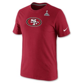 Mens Nike San Francisco 49ers NFL Super Bowl XLVII Kaepernick Tee