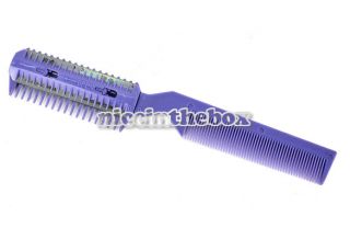 N98B 2 Razor Cutting Professional Slim Line Styling Hair Trimmer Comb