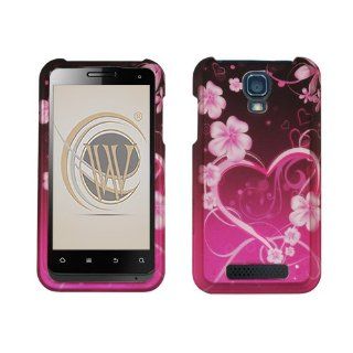 Exotic Love Rubberized Hard Case Cover for Cricket ZTE